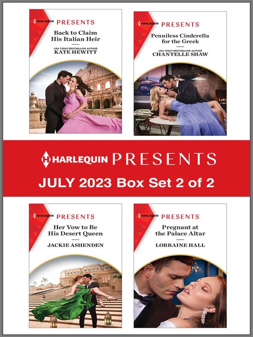 Title details for Harlequin Presents July 2023--Box Set 2 of 2 by Kate Hewitt - Available